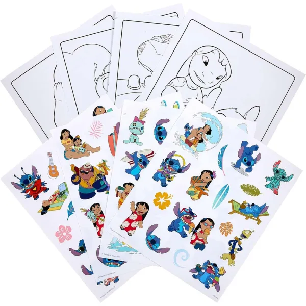 Crayola: Libro da colorare e adesivi di Lilo & Stitch immagine 3