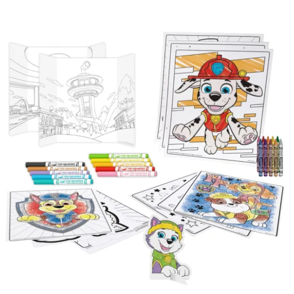 Crayola: Paw Patrol set creativo da colorare 5 in 1, 60 pezzi immagine 2