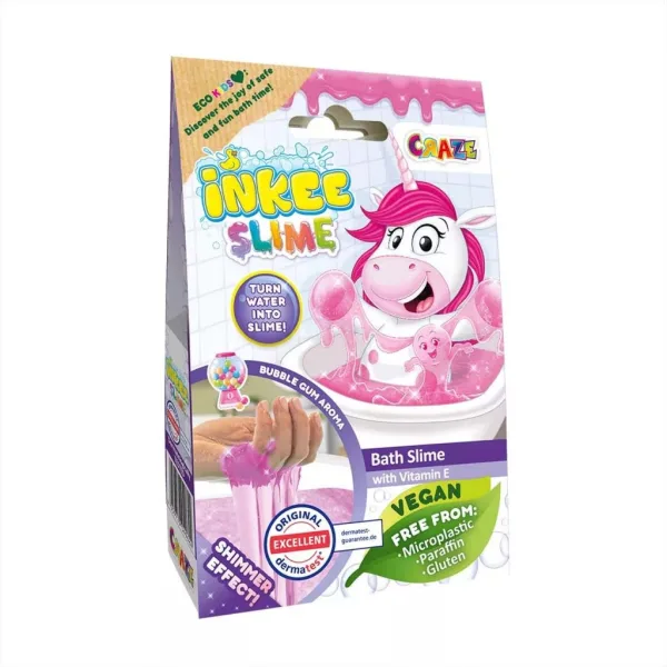 Craze Inkee: Slime da bagno vegano unicorno con profumo di gomma da masticare immagine 1