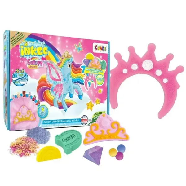 Craze: Set da bagno grande vegano unicorno Inkee Galupy immagine 2