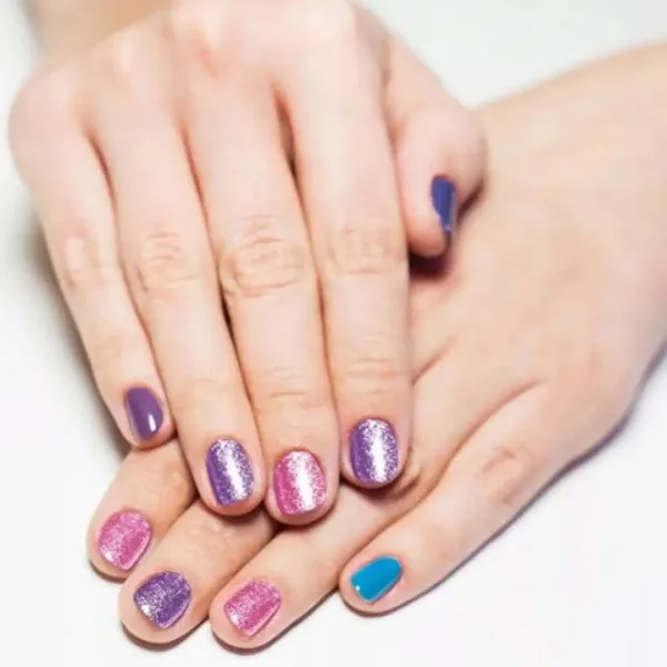 Crazy Chic Glitter Pen set unghie scintillanti - Clementoni immagine 5