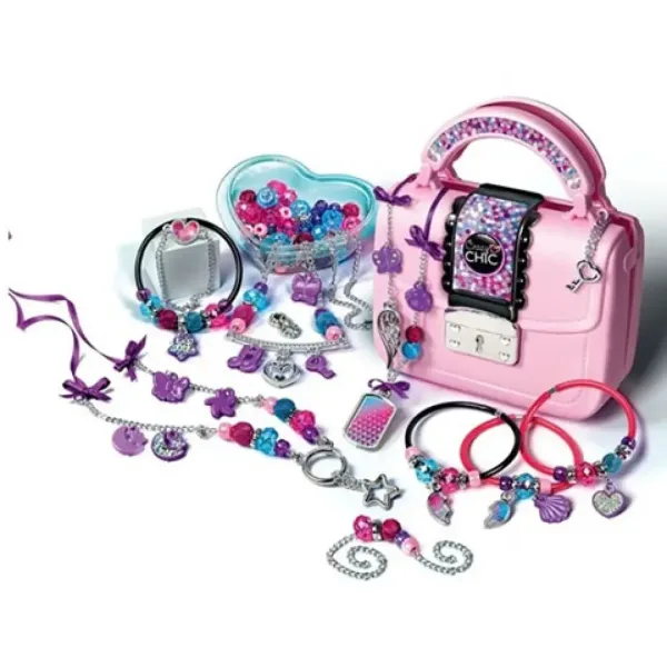 Crazy Chic Set di Moda e Creazione Gioielli con Borsetta - Clementoni immagine 3