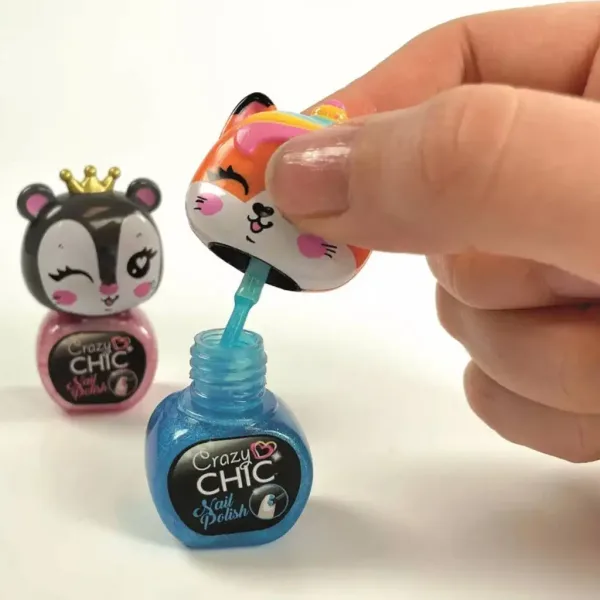 Crazy Chic: Set di smalti per unghie con teste di animali - Clementoni immagine 3
