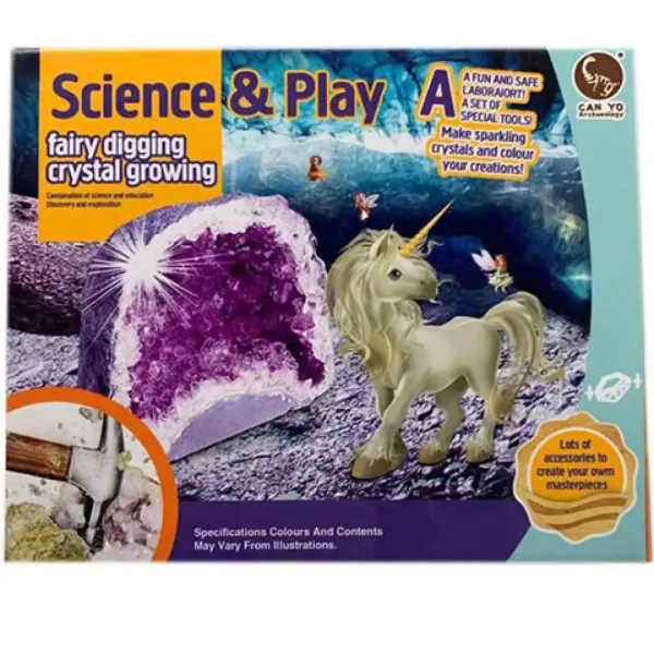 Cristalli magici: Kit per la crescita di cristalli di unicorno immagine 1