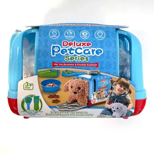 Cucciolo in trasportino con accessori a sorpresa in diverse varianti immagine 1