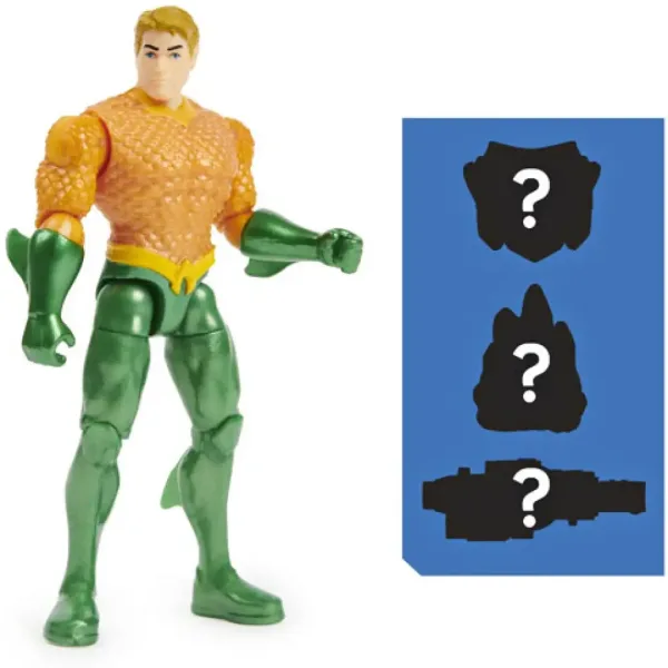DC Comics: Aquaman figura da 10 cm con accessori a sorpresa - Spin Master immagine 2