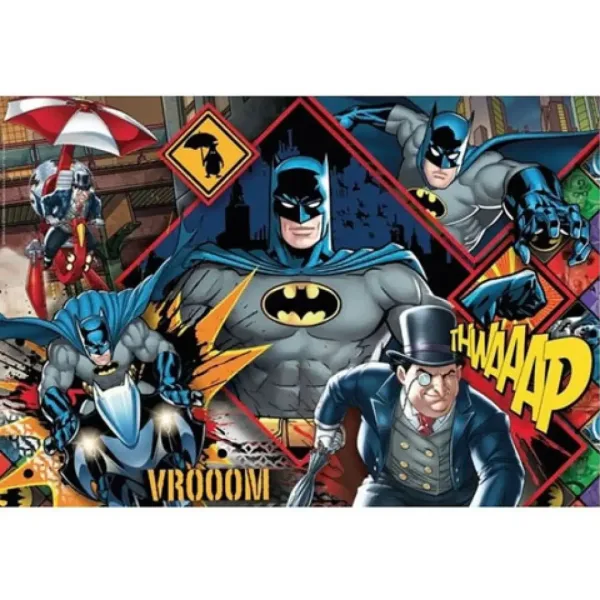 DC Comics Batman Supercolor puzzle 180 pezzi - Clementoni immagine 2