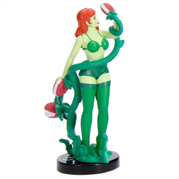 DC Comics: Figura di Poison Ivy e modello di auto in metallo Chevy Bel Air del 1953 in scala 1/24 - Simba Toys immagine 6