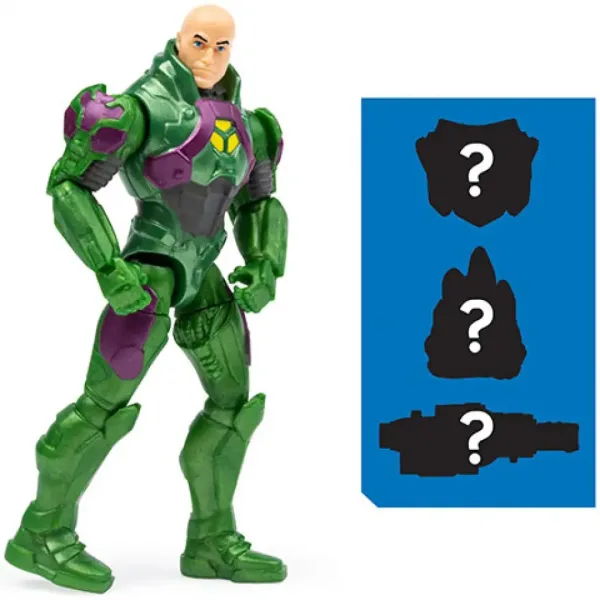 DC Comics: Lex Luthor figura da 10 cm con accessori a sorpresa - Spin Master immagine 2