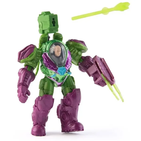 DC Metal Force Lex Luthor action figure con accessori - Spin Master immagine 3