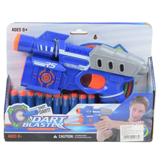 Dart Blaster: Pistola manuale spara-spugne con una portata di tiro di 18 metri, 24 cm immagine 6