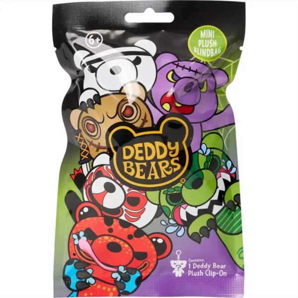 Deddy Bear peluche sorpresa clip-on, 5ª serie - diversi modelli, 1 pezzo immagine 2