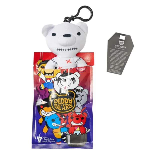 Deddy Bear sorpresa peluche clip-on, serie 4 - diversi modelli immagine 2