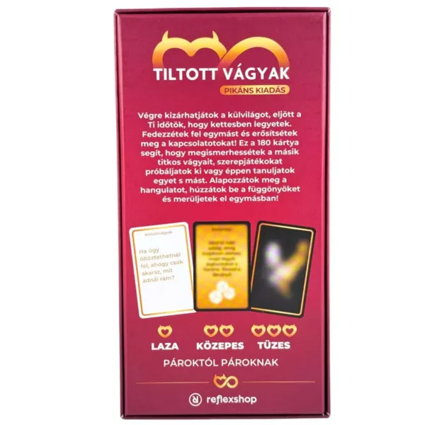 Desideri proibiti: Edizione piccante — gioco da tavolo per adulti immagine 2