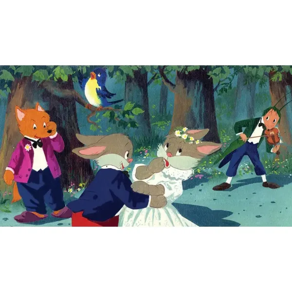 Diapositiva del matrimonio nel bosco immagine 2