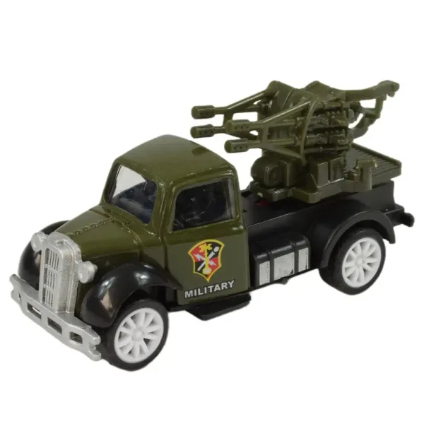 Die-Cast: Auto militare in miniatura in diverse varianti a frizione 1/55 immagine 2