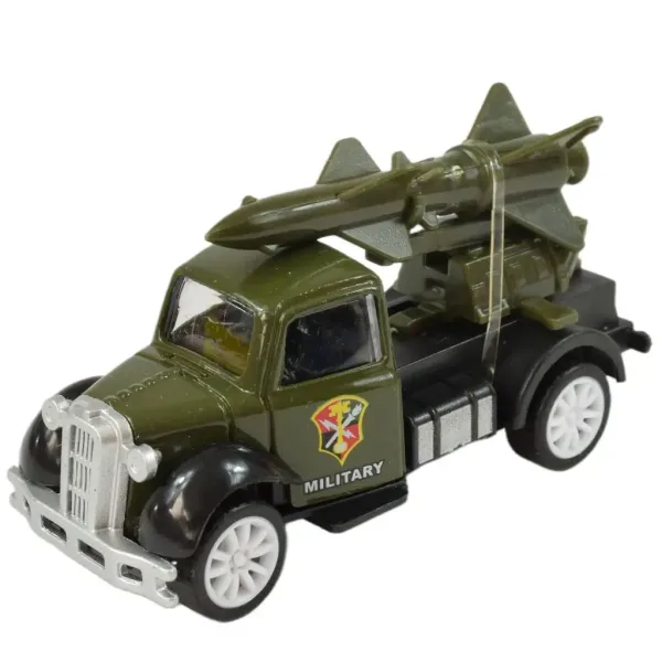 Die-Cast: Auto militare in miniatura in diverse varianti a frizione 1/55 immagine 5