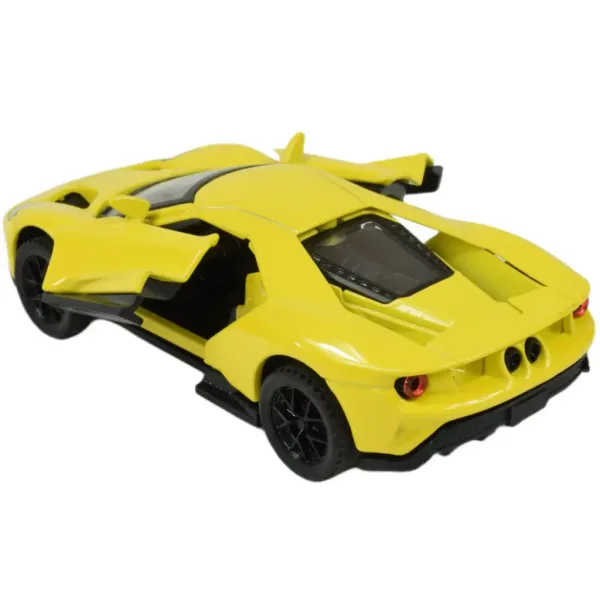 Die-Cast: Auto sportivo con luci e suoni in diverse varianti 13cm immagine 4