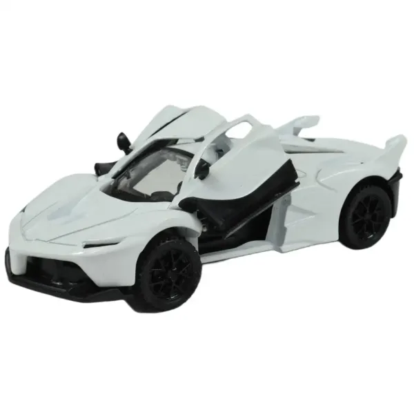 Die-Cast: Auto sportivo di lusso in metallo con portiera apribile, disponibile in diverse varianti, 12 cm, 1 pezzo immagine 15
