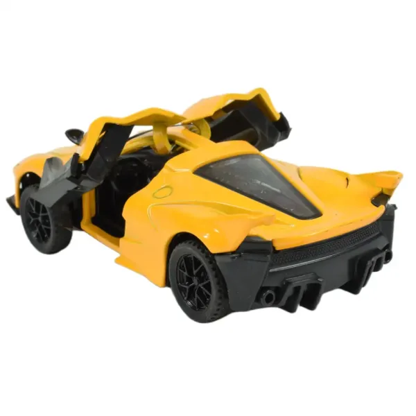 Die-Cast: Auto sportivo di lusso in metallo con portiera apribile, disponibile in diverse varianti, 12 cm, 1 pezzo immagine 8