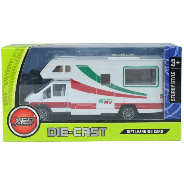 Die-Cast: Camper in metallo in diverse varianti 17cm 1 pezzo immagine 9