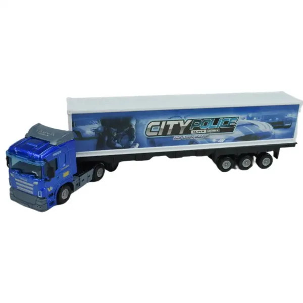 Die-Cast: Set gigante di macchinine della polizia con accessori immagine 5