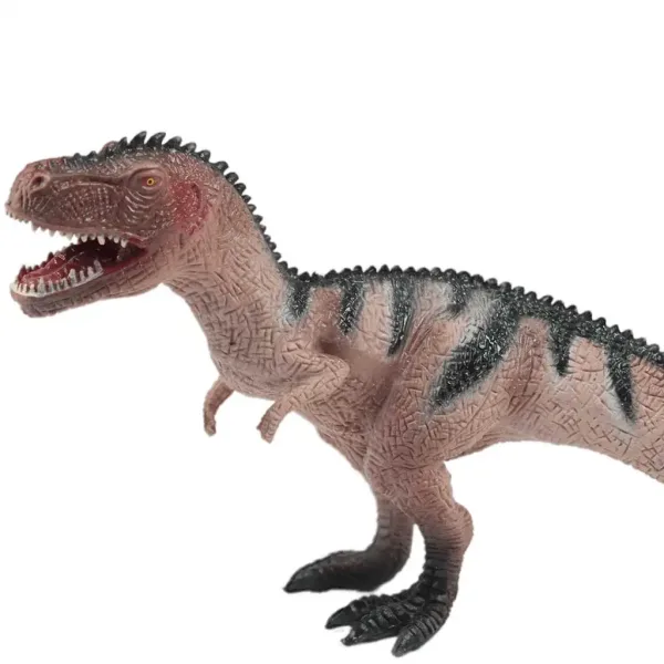 Dino World: Figura di dinosauro Giganotosaurus di 16 cm, riccamente dettagliata, in confezione regalo. immagine 2
