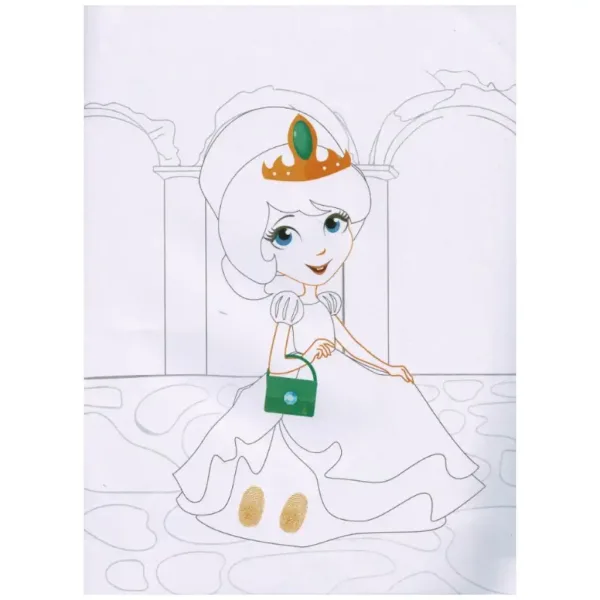 Dipingi con le dita - Principesse immagine 3