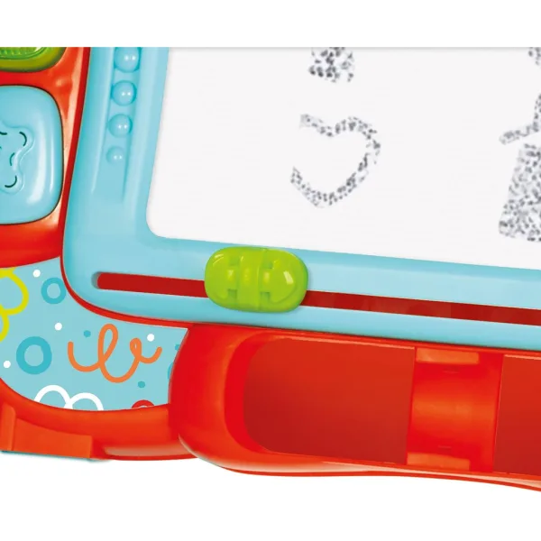 Disegna e impara: lavagna interattiva cancellabile con suoni - Clementoni Baby immagine 4