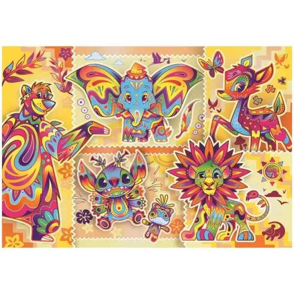 Disney+ - Personaggi classici puzzle da 1000 pezzi con poster - Clementoni immagine 2