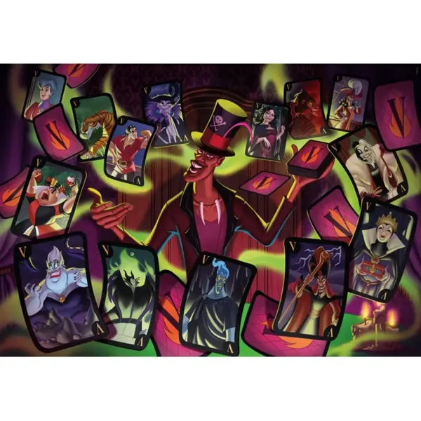 Disney+ - Villains HQC puzzle compatto da 1500 pezzi - Clementoni immagine 2