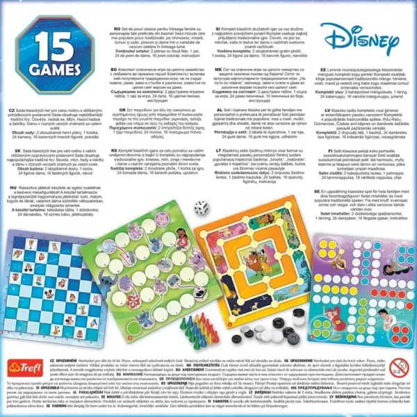 Disney: Collezione di giochi da tavolo 15 in 1 - Trefl immagine 4