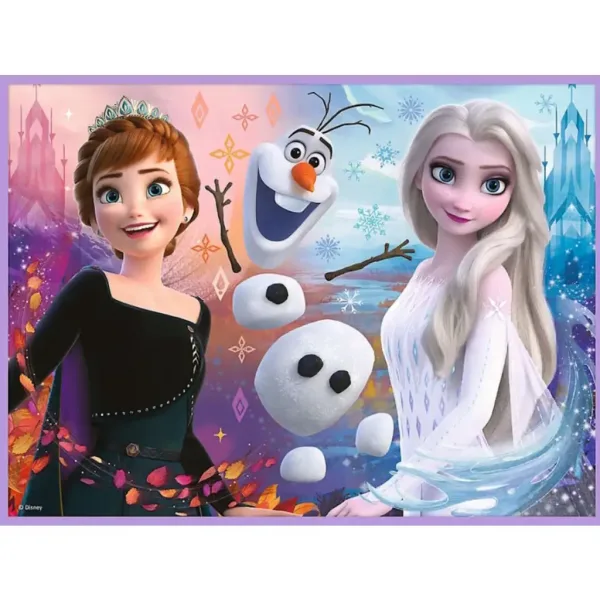 Disney: Frozen 2 - Principesse nella loro terra puzzle e carte memoria set 2 in 1 - Trefl immagine 3
