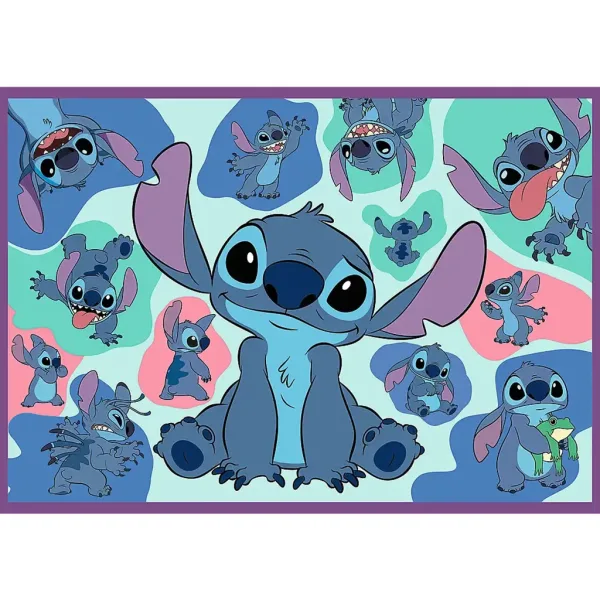 Disney: Meraviglioso Stitch puzzle 4x250 pezzi - Trefl immagine 2