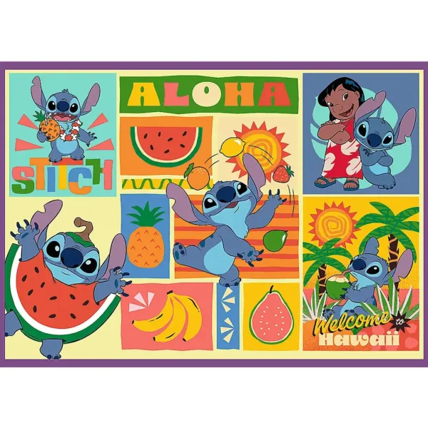 Disney: Meraviglioso Stitch puzzle 4x250 pezzi - Trefl immagine 3