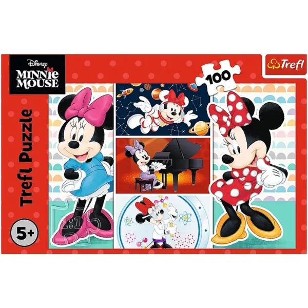 Disney: Minnie Mouse puzzle da 100 pezzi - Trefl immagine 2
