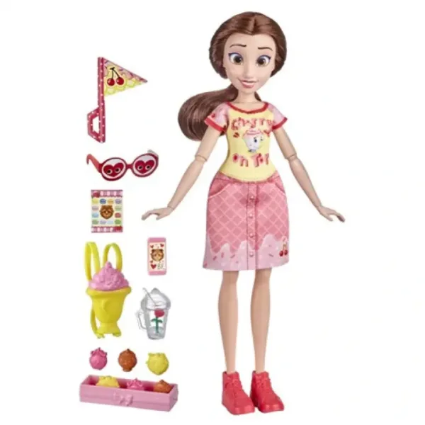 Disney+Princess: Comfy Squad Belle in abbigliamento comodo - Hasbro immagine 2