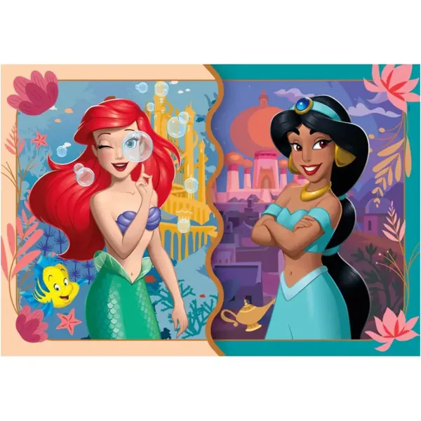 Disney+Principesse 2-in-1 puzzle - Clementoni immagine 2