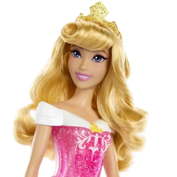 Disney Principesse: Bambola Principessa Aurora Splendente - Mattel immagine 3