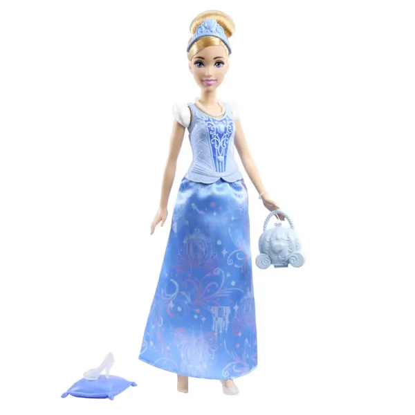 Disney Principesse: Set di gioco da favola con bambola di Cenerentola - Mattel immagine 2