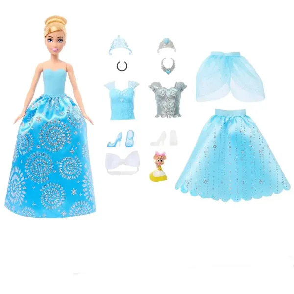 Disney Principesse: Sfilata di Moda Bambola - Cenerentola - Mattel immagine 5