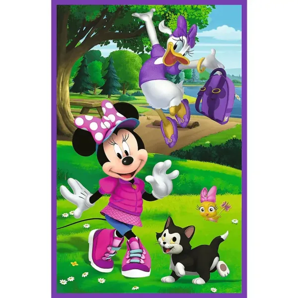 Disney: Puzzle da 3x80 pezzi di Minnie e i suoi amici - Trefl immagine 3