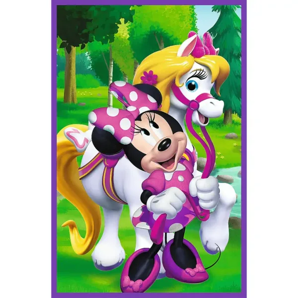 Disney: Puzzle da 3x80 pezzi di Minnie e i suoi amici - Trefl immagine 4