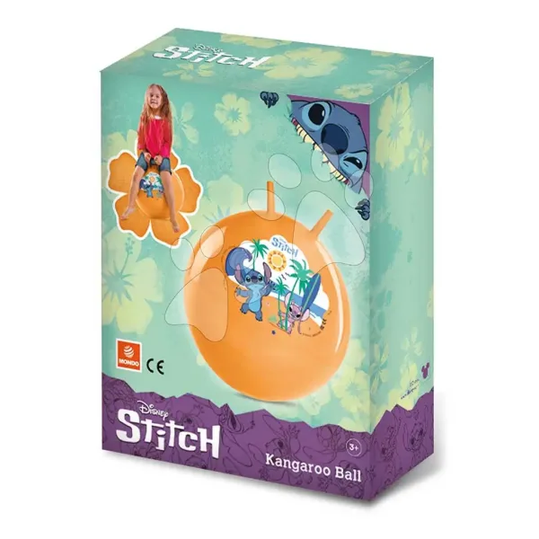 Disney Stitch palla saltellante 50 cm - Mondo Toys immagine 2