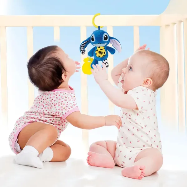 Disney+Stitch sonaglio morbido per neonati - Clementoni immagine 3