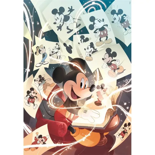 Disney: Topolino classico puzzle 1000 pezzi Compact 50x70cm - Clementoni immagine 2
