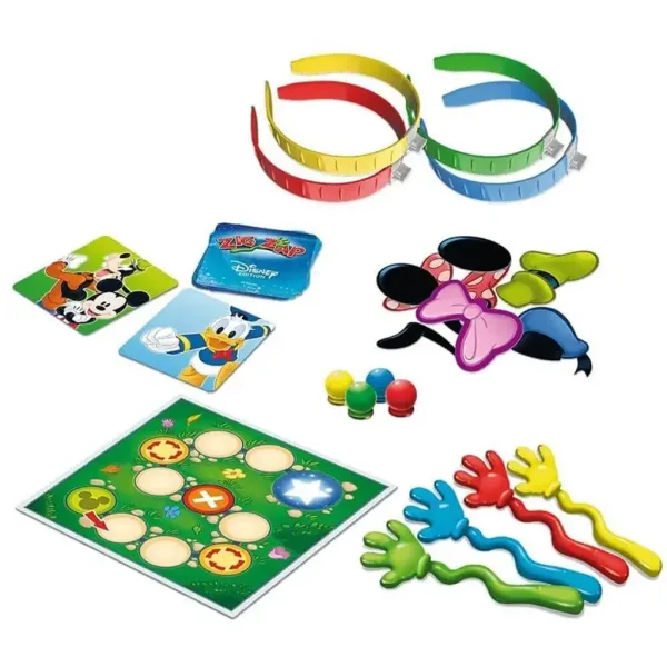 Disney: Topolino e i suoi amici Zig Zap gioco da tavolo - Trefl immagine 2