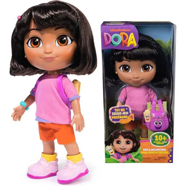 Dora lesploratrice - Bambola Dora che canta 30 cm - Spin Master immagine 1