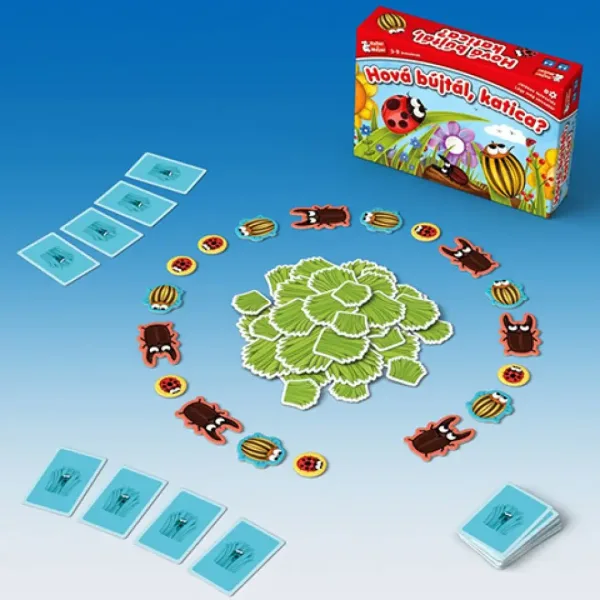 Dove ti sei nascosta, coccinella? gioco da tavolo immagine 2