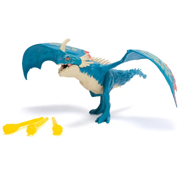 Dragon Trainer: Azione figura del drago Scivolafuoco Fire Blast - Spin Master immagine 3
